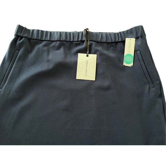 NWT SZ XXL 41HAWTHORN Amelia Ponte Mini Skirt in NAVY Retail $52 - Picture 1 of 7